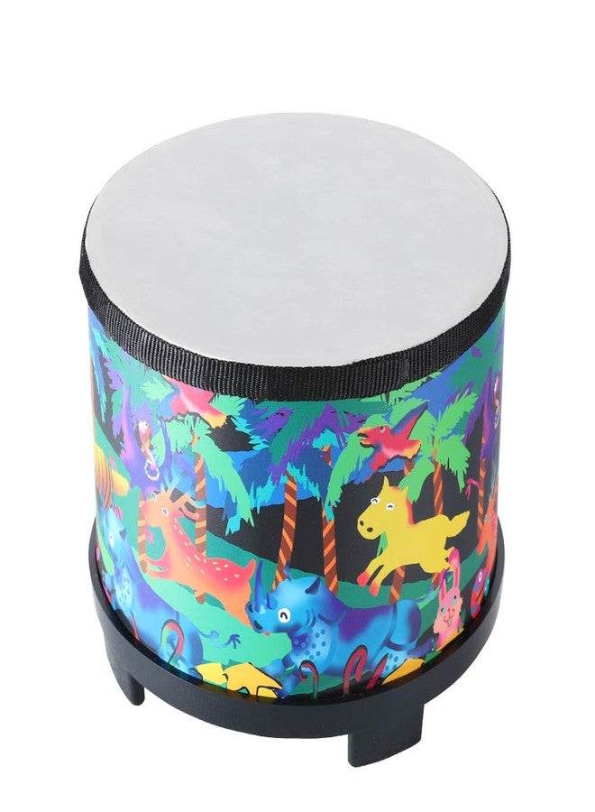Ubblove Floor Tom Drum for Kids 8 inch Percussion Instrument Music Drum with 2 Mallets for Baby Children Special Christmas Birthday Gift, Black - Image 4